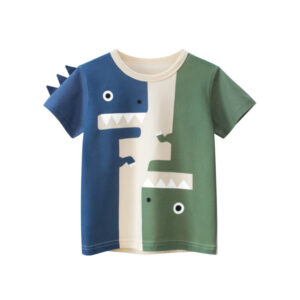 Boys T-shirt Dino Green (90-140)
